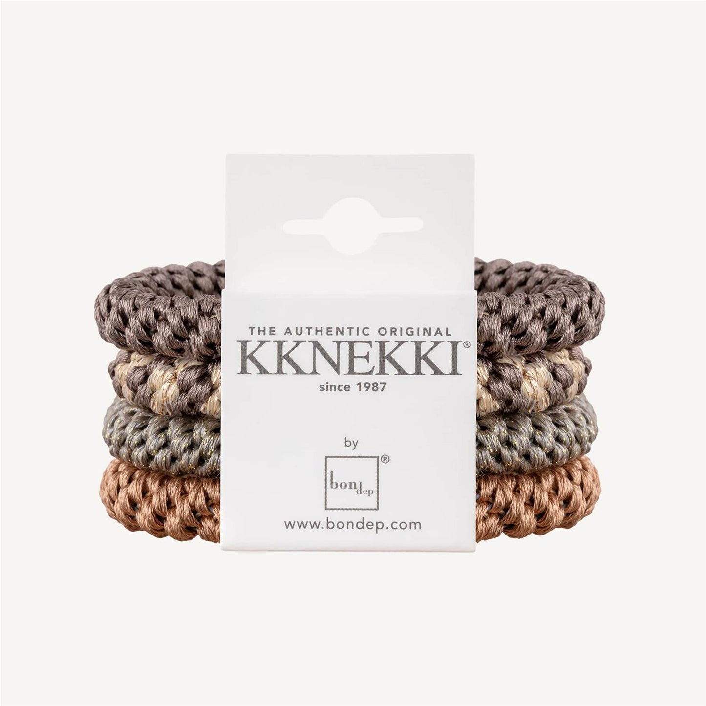 Kknekki 4pk Brown/Beige/Copper