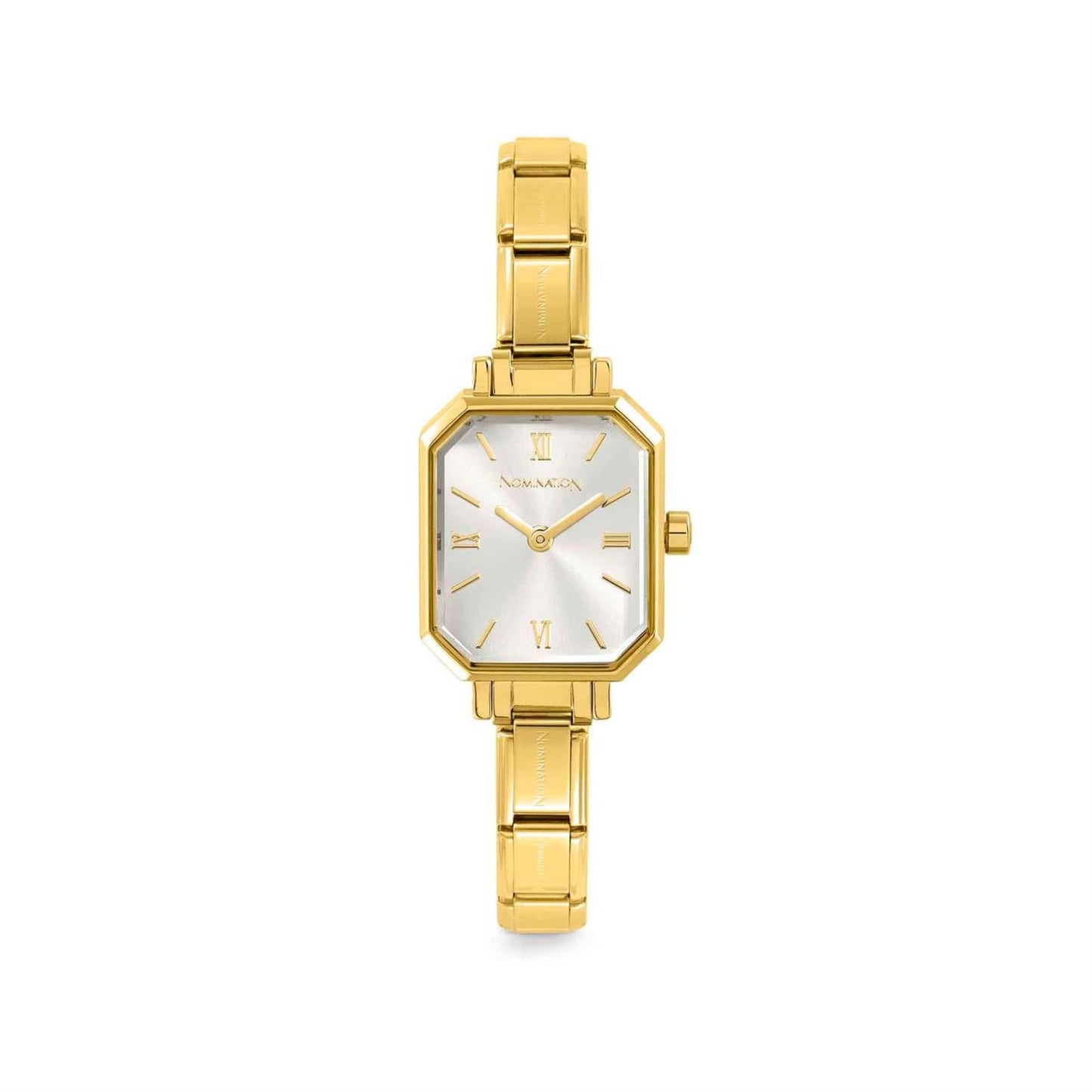 Rectangular Watch - Gold / Silver