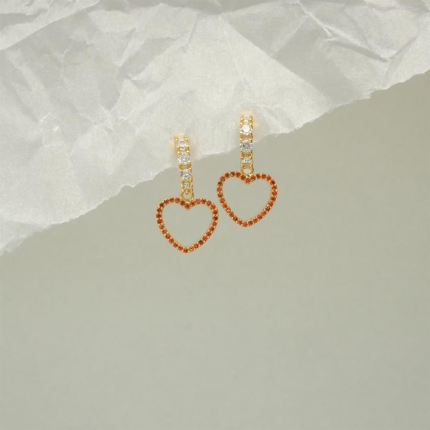 Fall Love Hoops - Orange