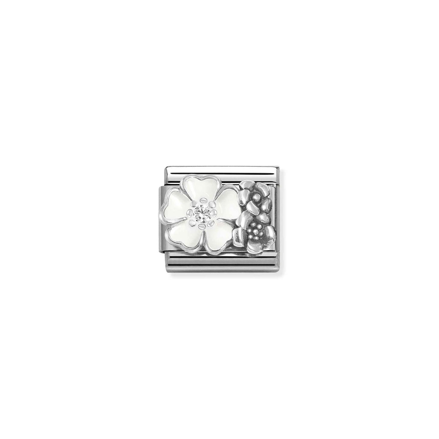 LINK, WHITE FLOWER WITH FLOWERS