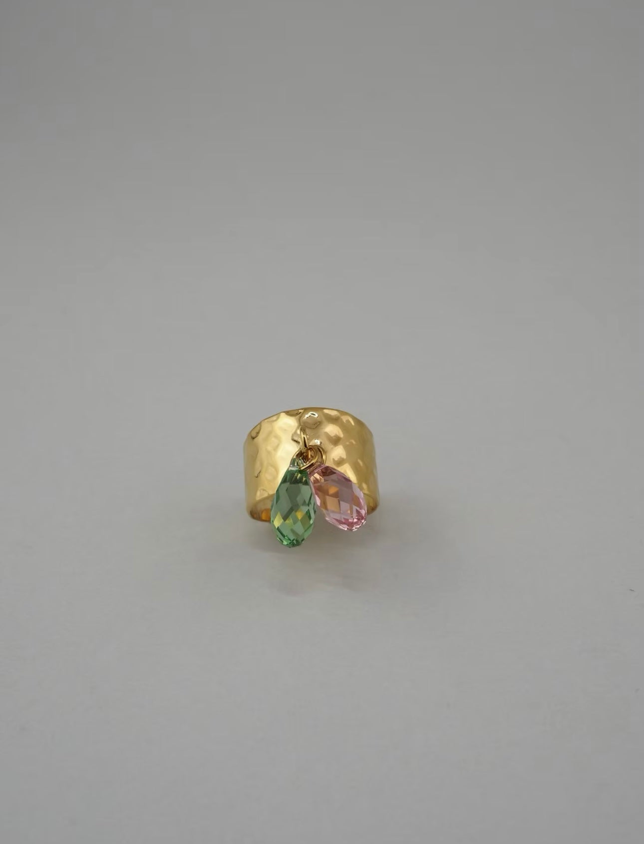 Bold Band Cherry Blossom Ring