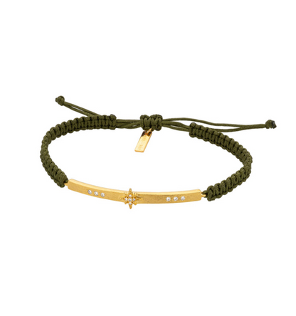Kaki Diwali Link Braceler