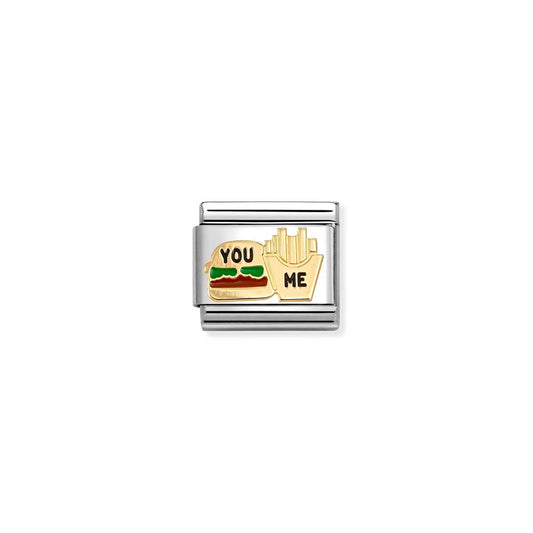 LINK, BURGER AND FRIES, YOU AND ME