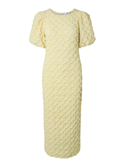 YASMIAMAJA 2/4 LONG DRESS - ANISE FLLOWER