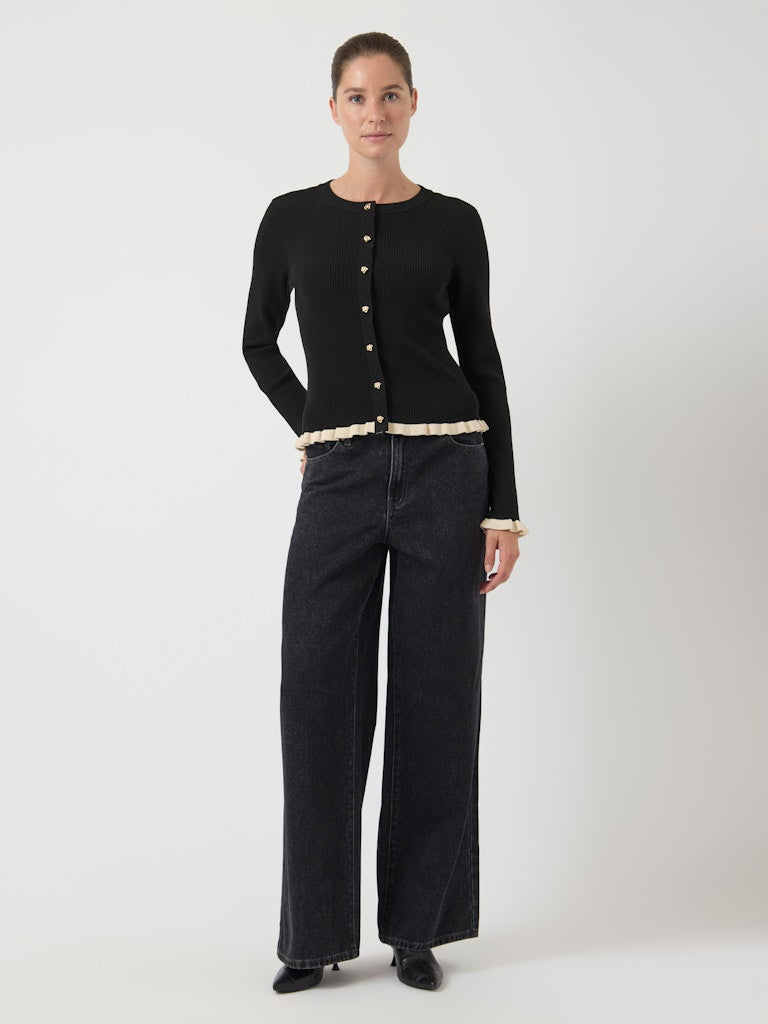 YASFLOMA LS KNIT PULLOVER