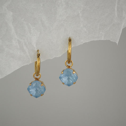 Goldie Hoops Sky Square