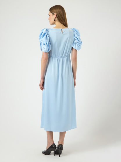 YASPELLA 2/4 LONG DRESS - SKYWAY