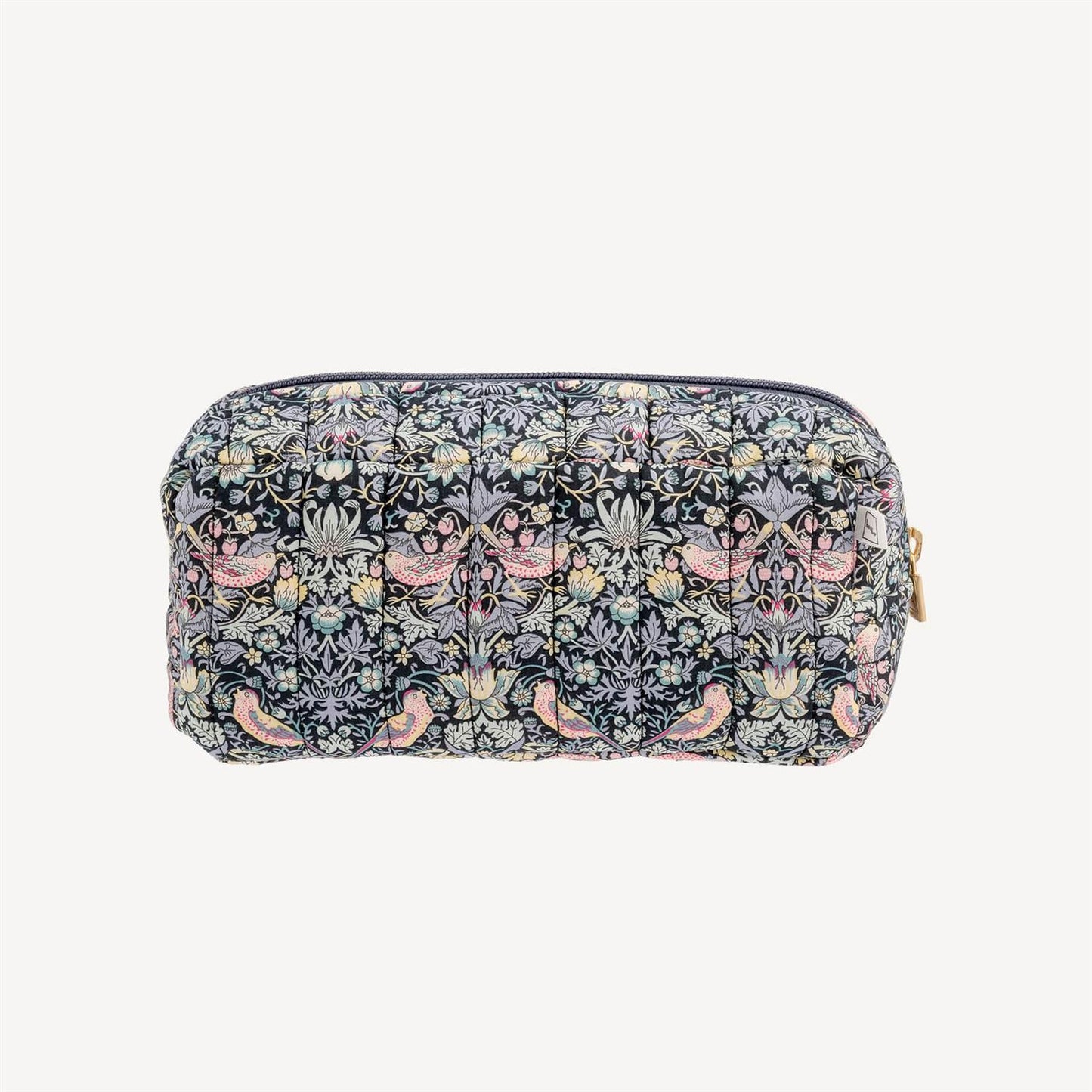 Pouch XS Square mw - Liberty Strawberry Thief Black