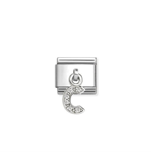LINK, LETTER C PENDANT