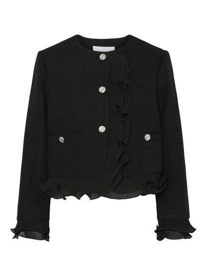 YASFRINO LS JACKET - BLACK