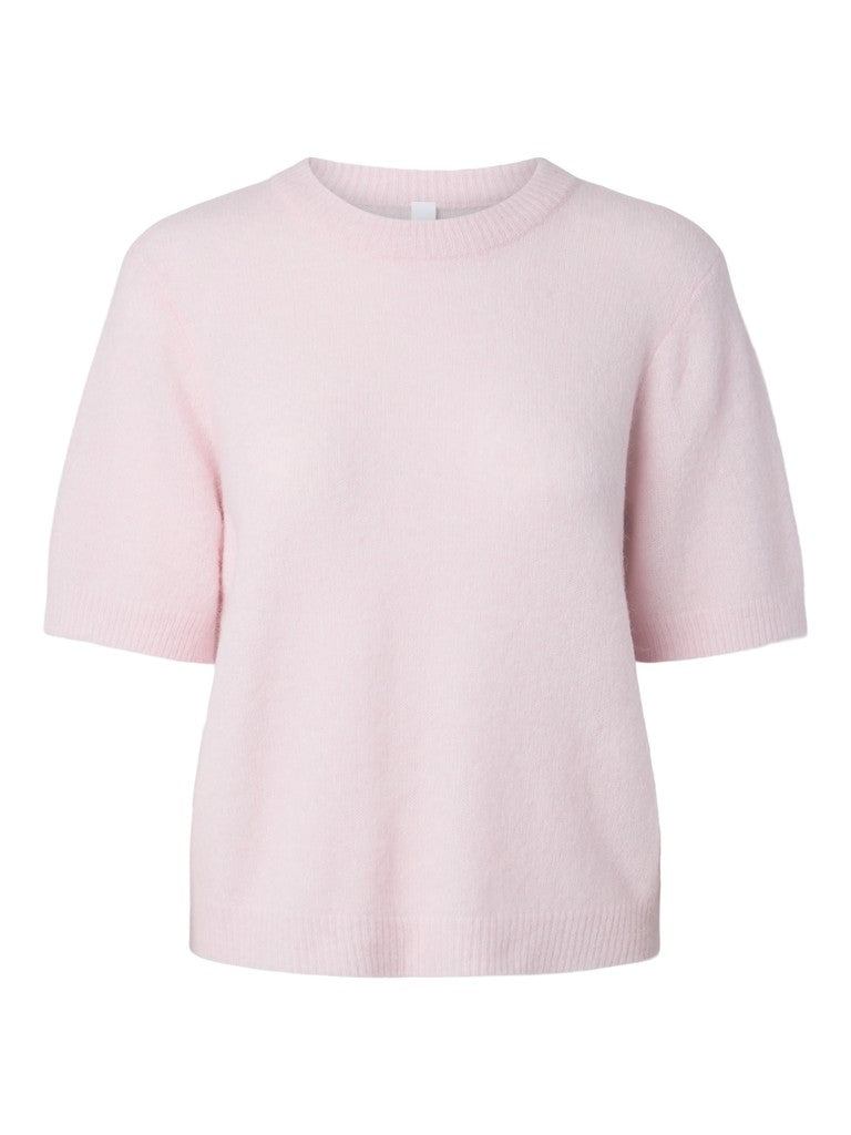 YASJOHI SS WOOL BLEND PULLOVER - PALE LILAC