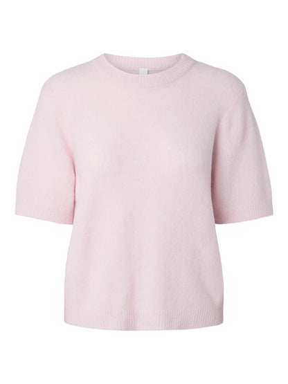 YASJOHI SS WOOL BLEND PULLOVER - PALE LILAC