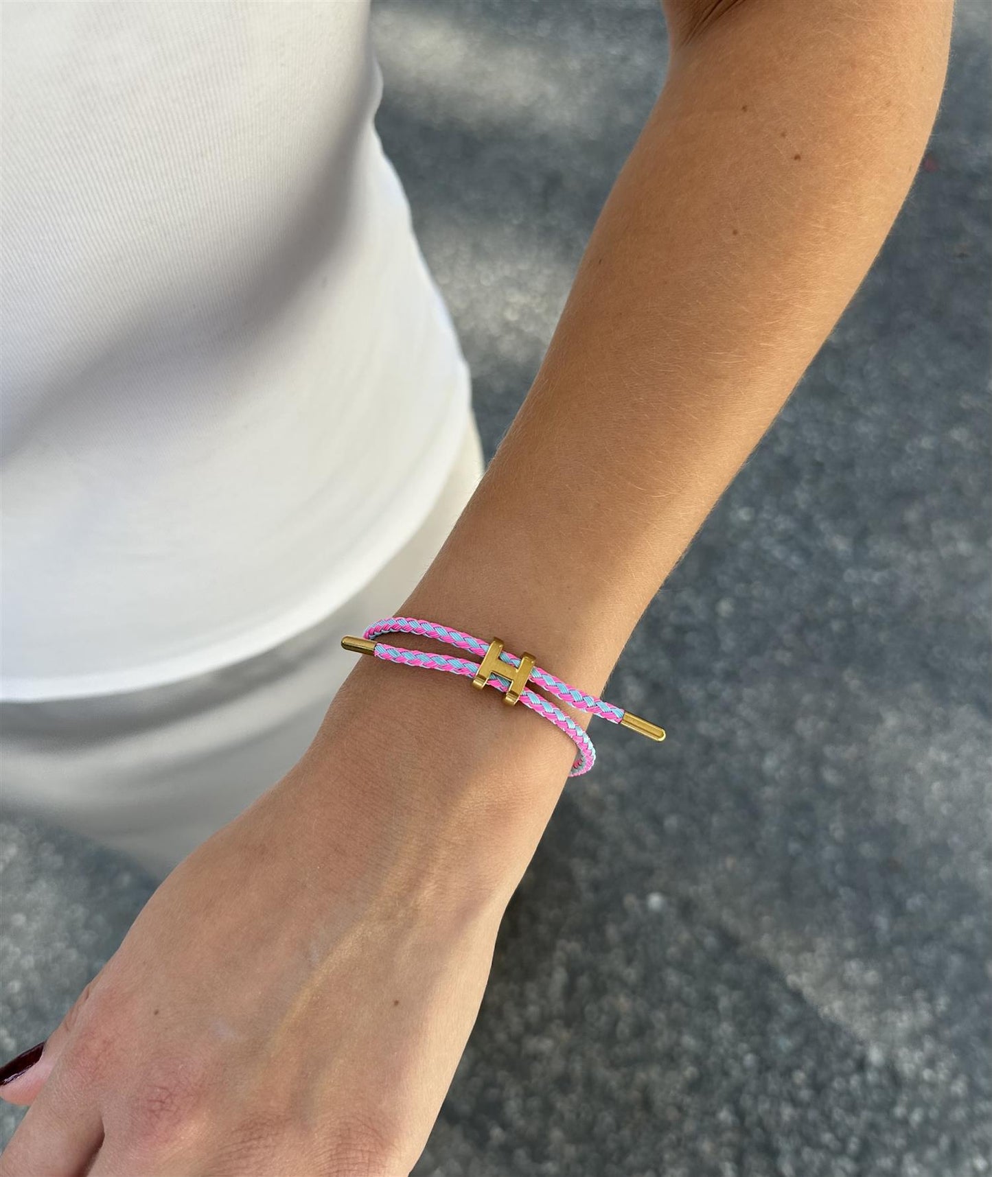 DaLola H Bracelet - Pink & Blue