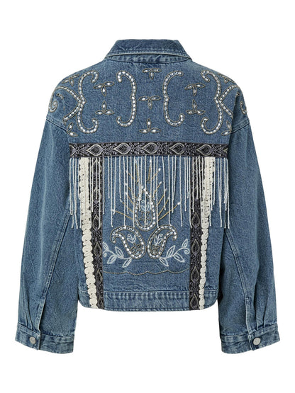YASVISION LS DENIM JACKET - LIGHT BLUE DENIM