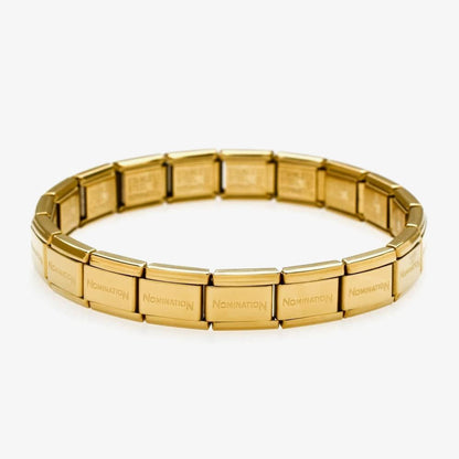 13 LINKS, COMPOSABLE CLASSIC BAND, GOLD PVD