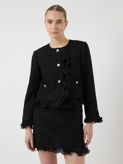 YASFRINO LS JACKET - BLACK