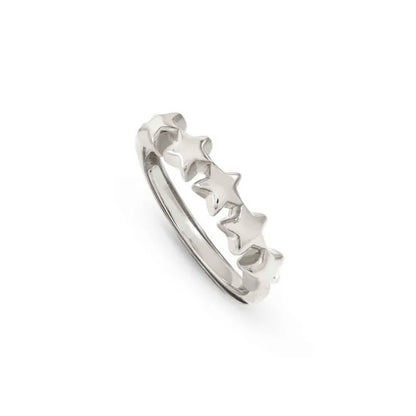 Armonica Adjustable Ring - Silver Stars