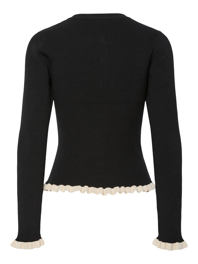 YASFLOMA LS KNIT PULLOVER