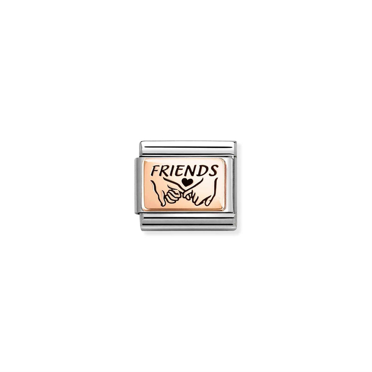 LINK, FRIENDS HANDS IN ROSEGOLD