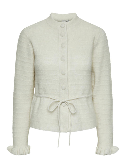 YASTHELLIS LS KNIT CARDIGAN - BIRCH