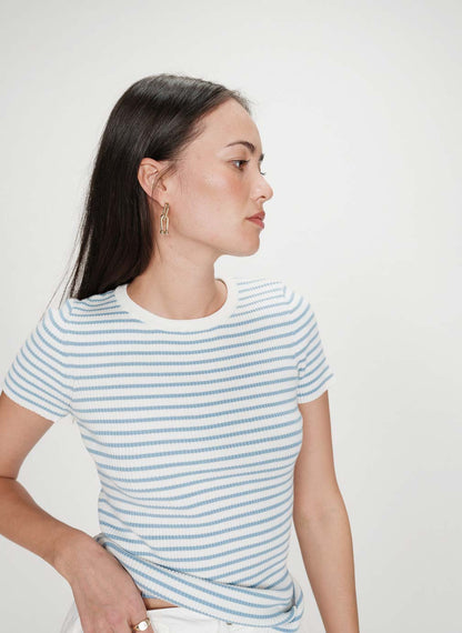 Vendredi T-Shirt - Bleuet