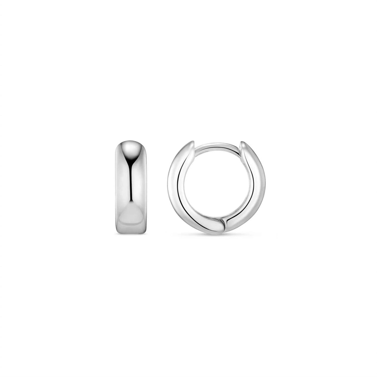 Mini Domed Huggie Hoops