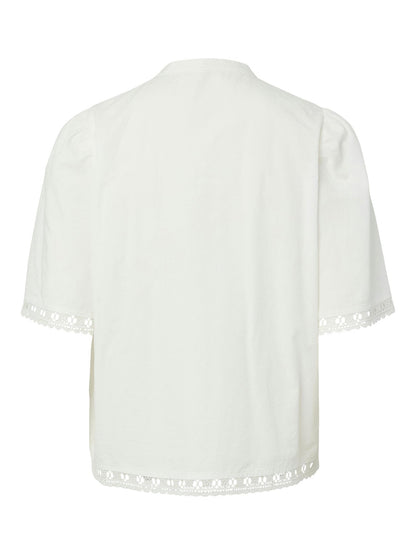 YASGUNIO 2/4 SHIRT - STAR WHITE
