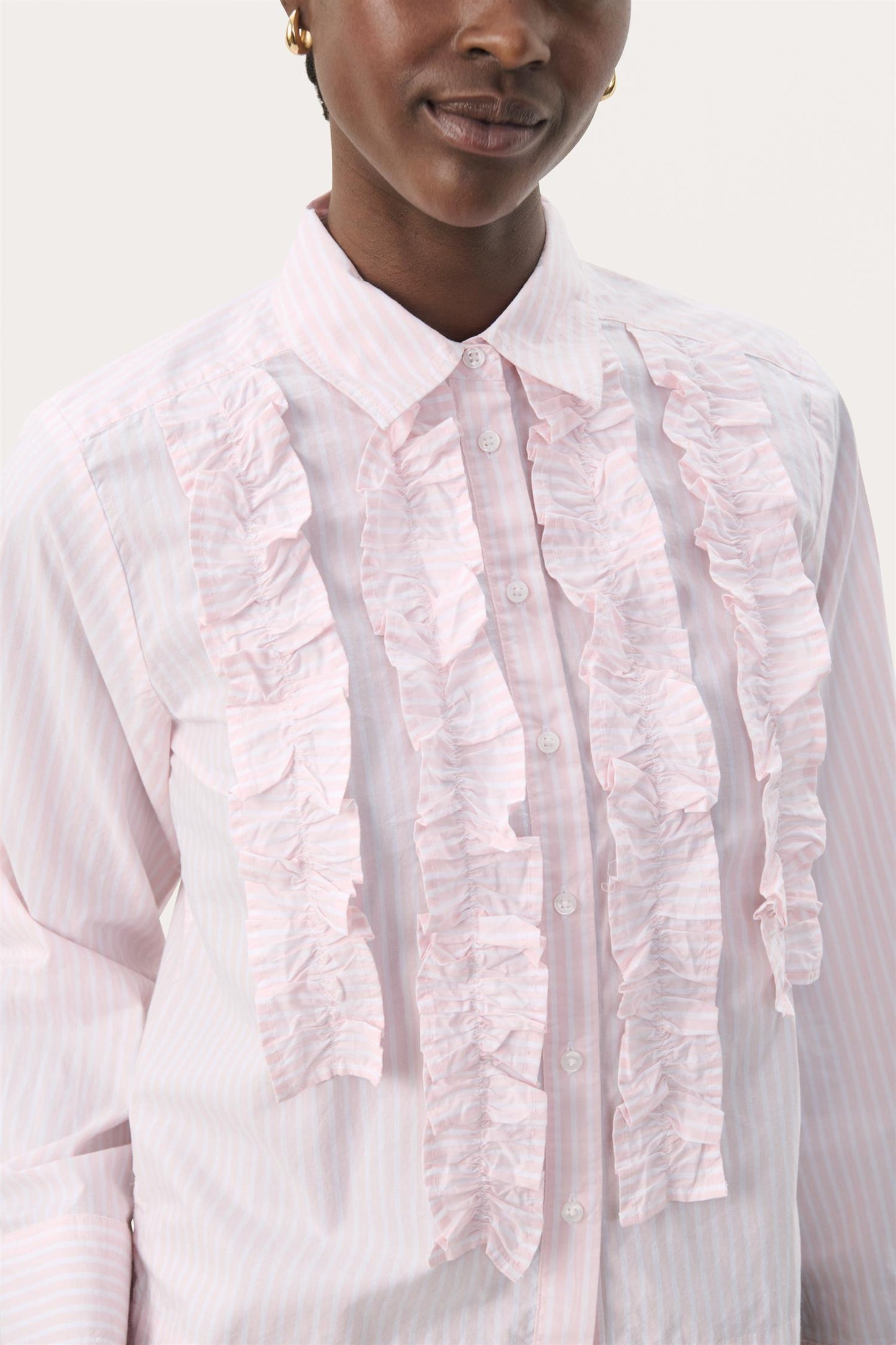PranveraPW Shirt - Lotus Stripe