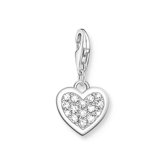 Charm Pendant Glitter Heart