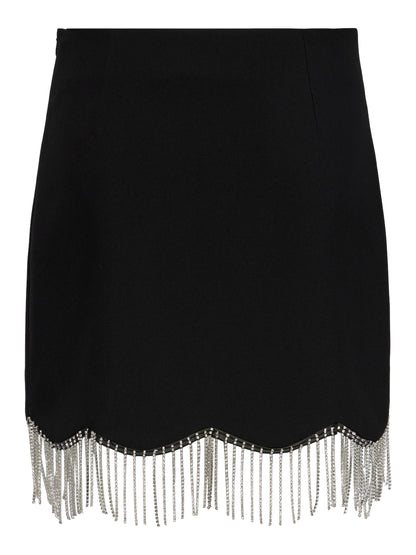 YASRINNA HMW SHORT SKIRT - SHOW - BLACK