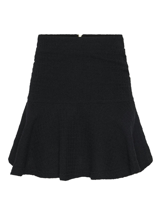 YASDEA SHORT SKIRT - BLACK