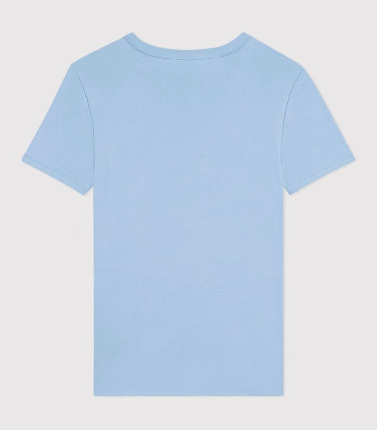 Tee-Shirt Round Neck MC - Denim Blue