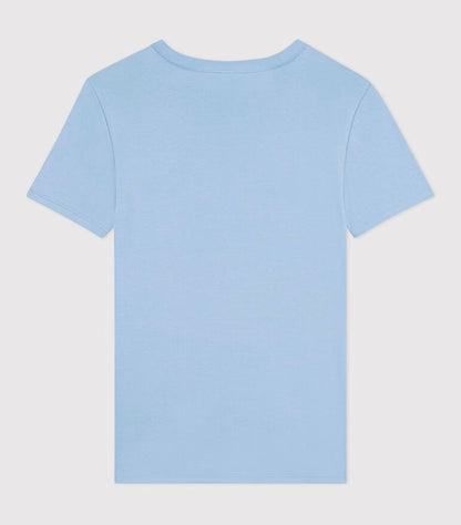 Tee-Shirt Round Neck MC - Denim Blue