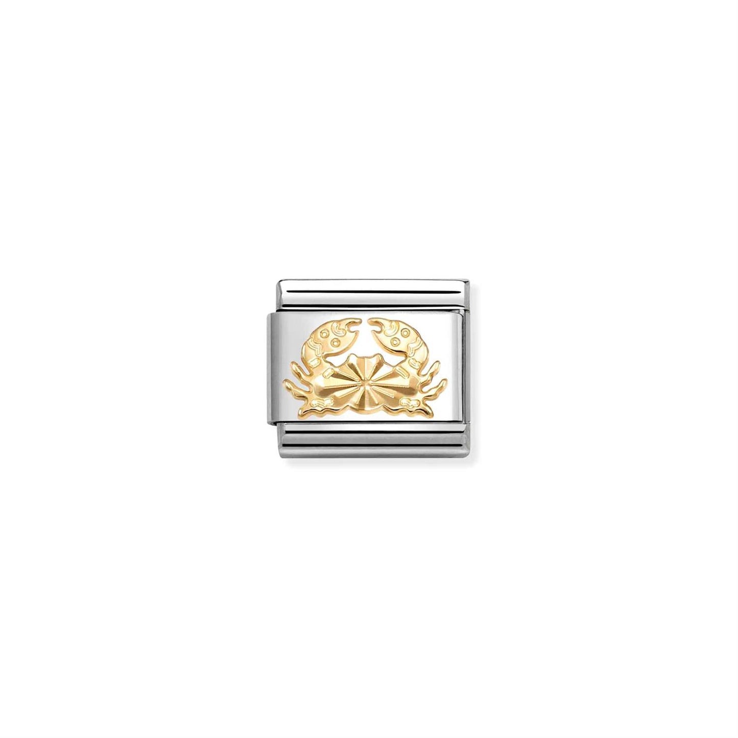 LINK, CANCER IN GOLD DIAMOND CUT  (KREPSEN)