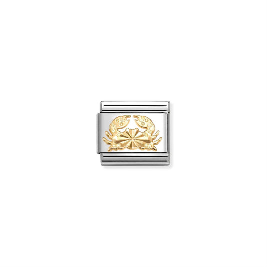 LINK, CANCER IN GOLD DIAMOND CUT  (KREPSEN)