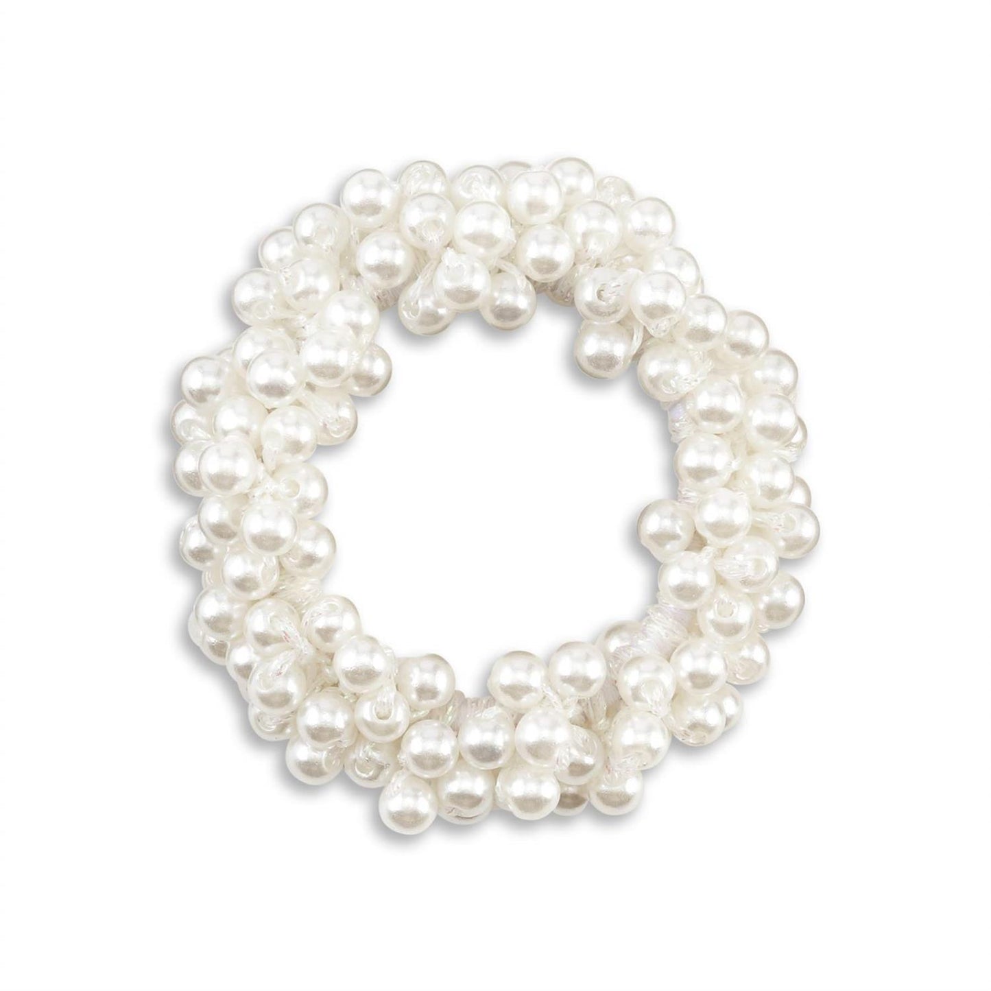 Classic Pearl Elastic - White