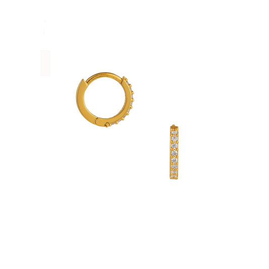 Pope Micro Gold Hoops