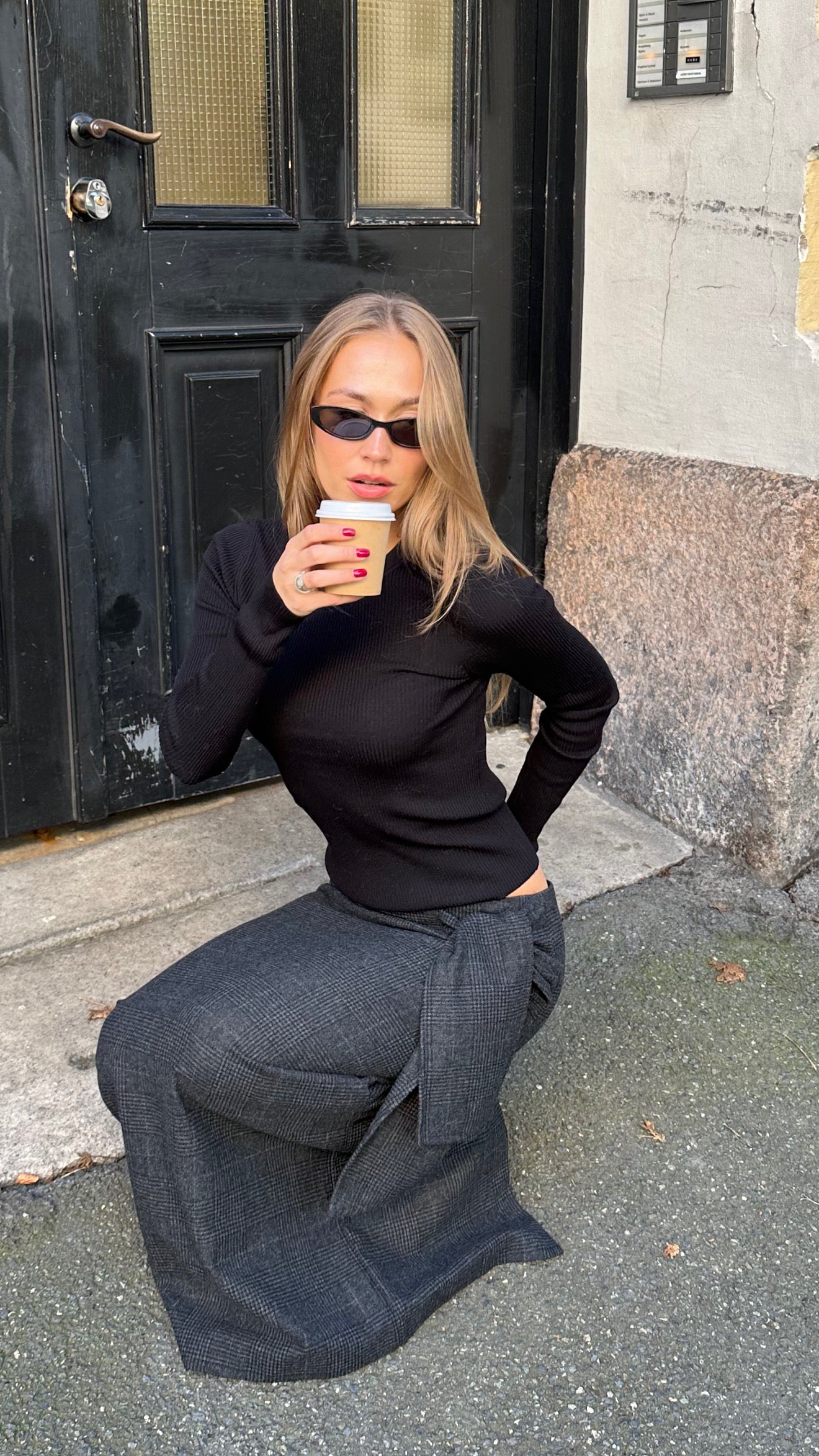 Verbier Skirt - Anthracite