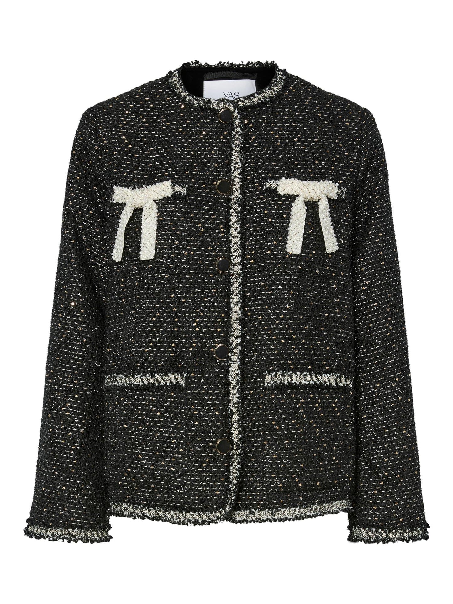 YASUNIDA LS OVERSIZE TWEED JACKET