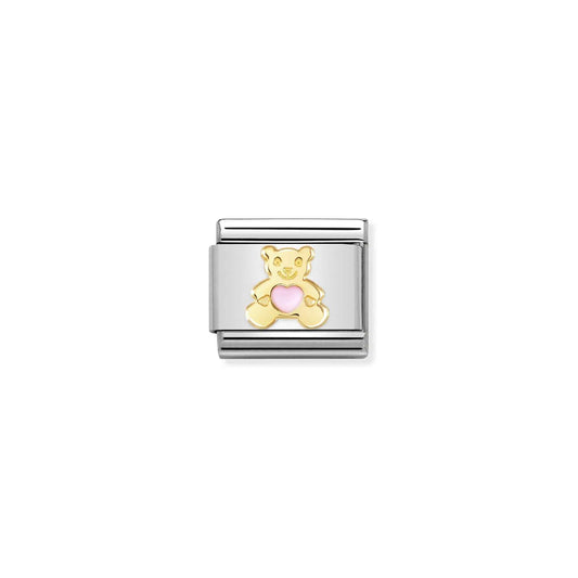 LINK, PINK BEAR IN GOLD