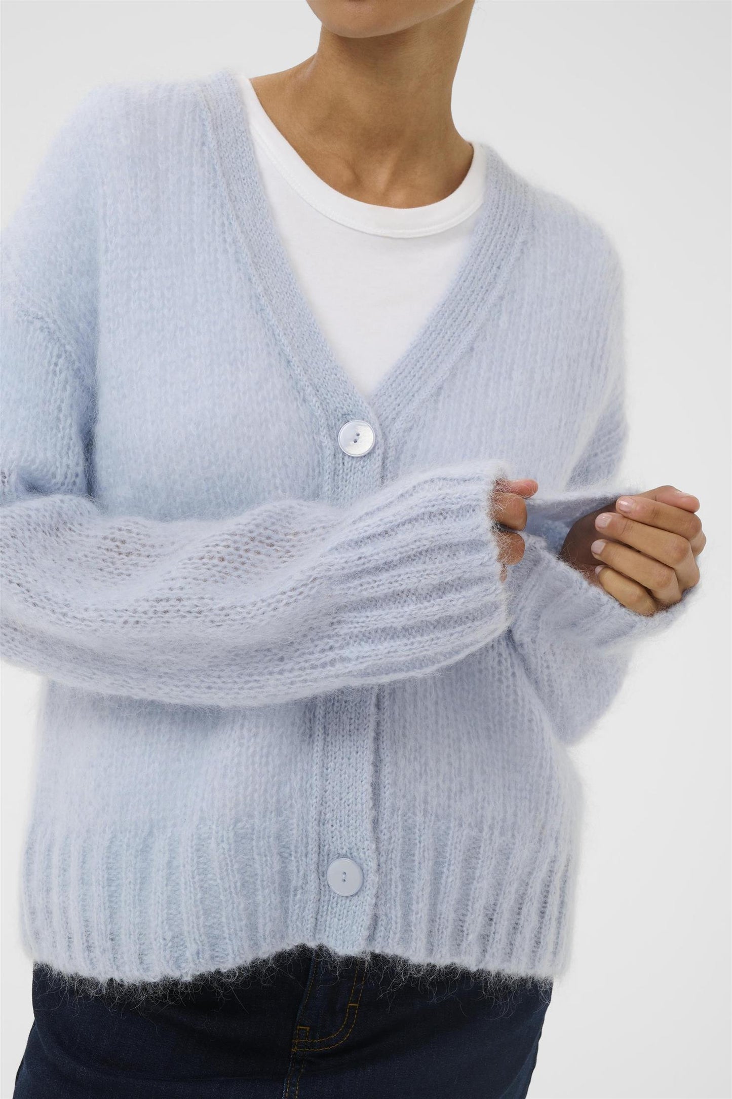 ZendayaPW Cardigan - Gray Dawn