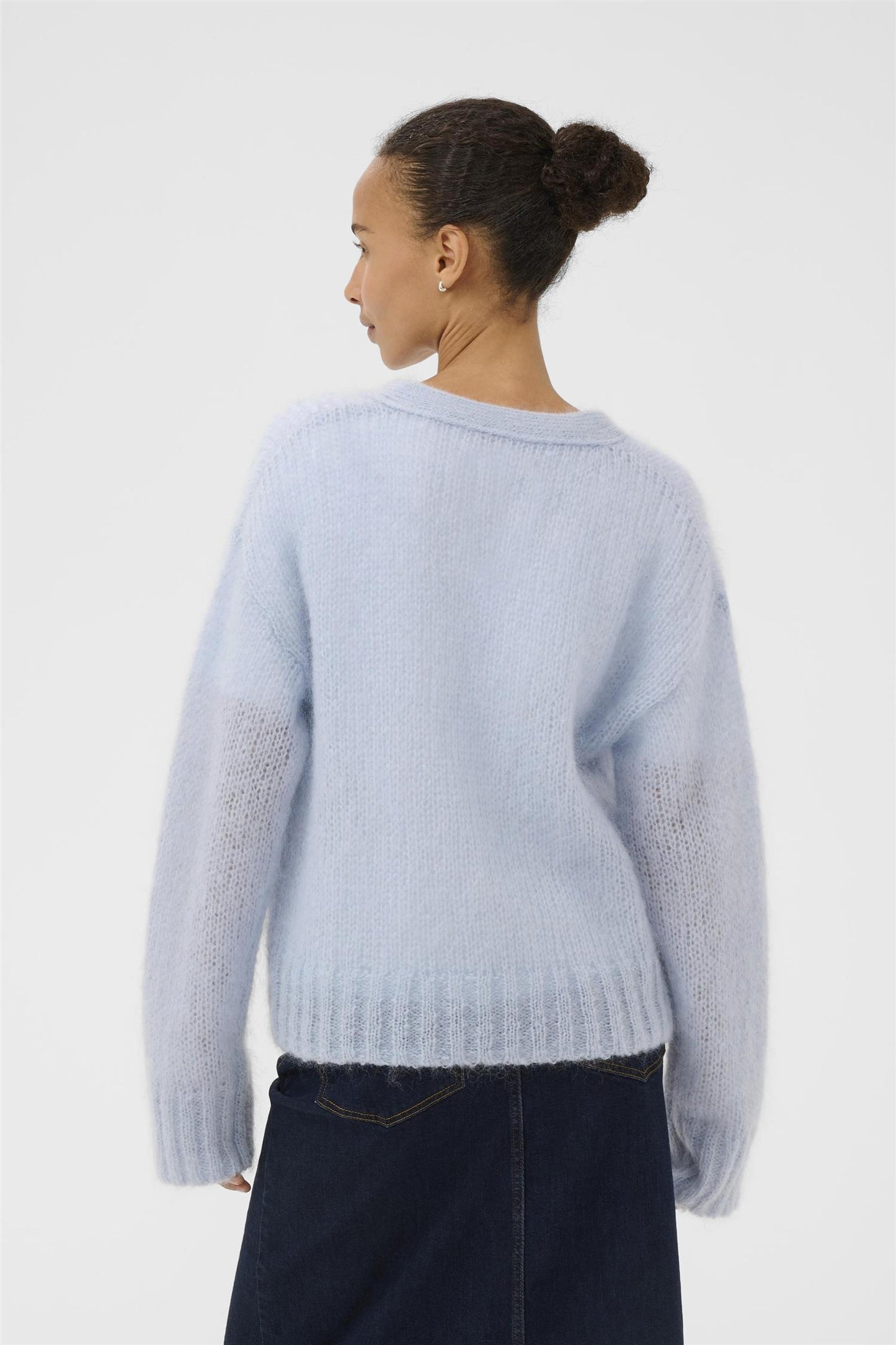 ZendayaPW Cardigan - Gray Dawn