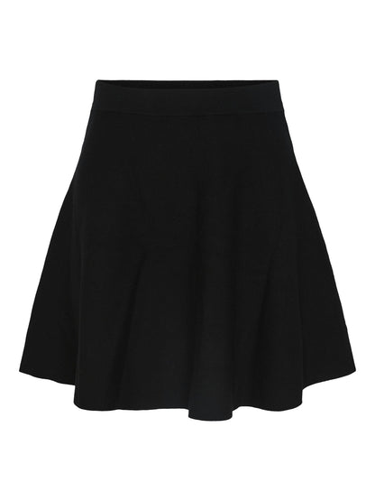 YASFONNY KNIT SKIRT - BLACK
