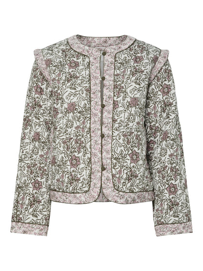 YASPAULA LS PADDED JACKET - PAULA PRINT