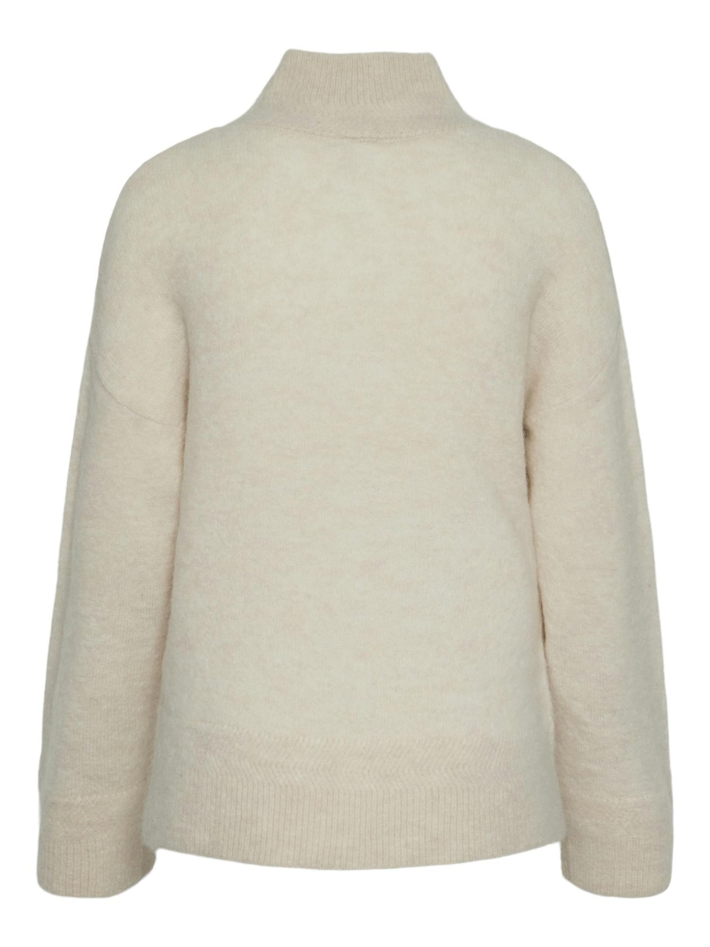 YASNELLIS LS KNIT PULLOVER - BIRCH