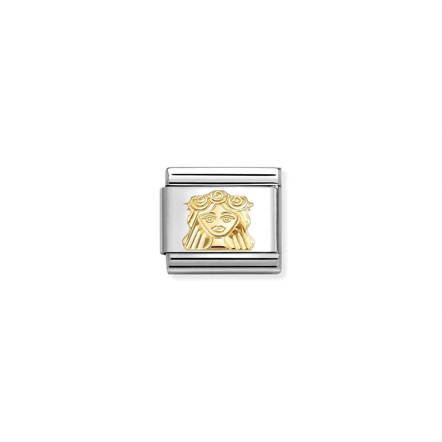 LINK, VIRGO IN GOLD DIAMOND CUT  (JOMFRUEN)