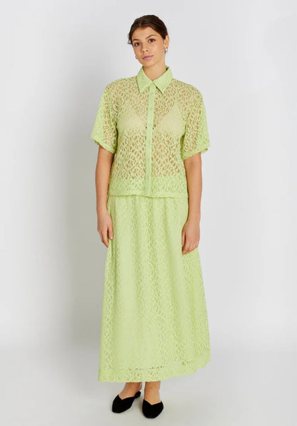 Freesia Skirt - Lime