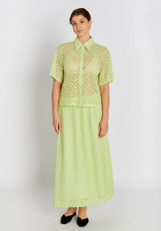 Freesia Skirt - Lime