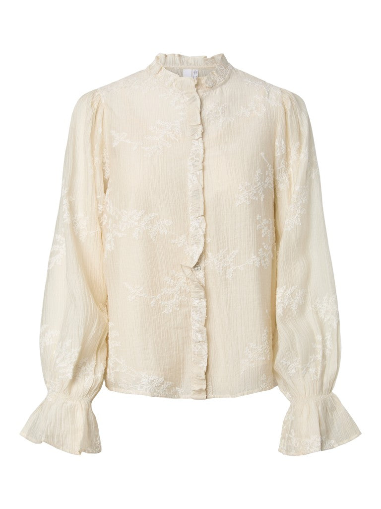 YASSURANI LS SHIRT - PRISTINE