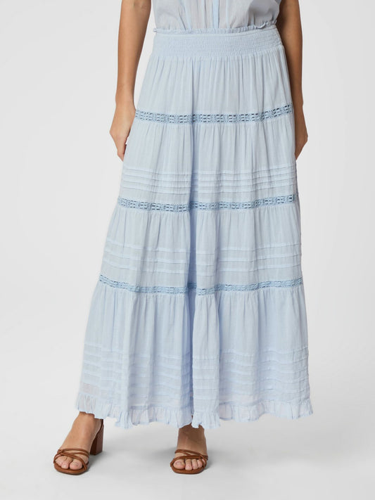 Felicia S Voile Skirt - Light Blue